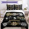 Juventus Customize Your Name Bedding Set Breathable Duvet Cover with Pillowcases Home Decoration Birthday Gift
