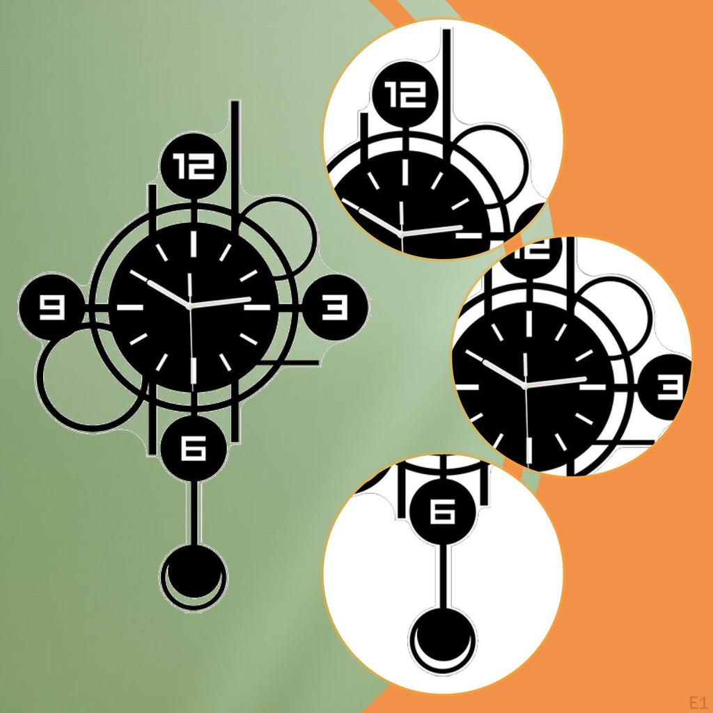 Clock Home Decor Hanging for Indoor