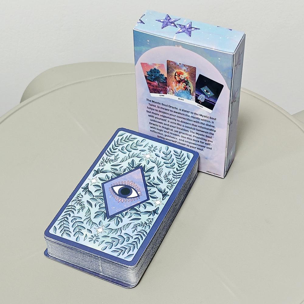 Mystic Soul Oracle 10.3*6cm 60 Cards In This Deck for Self-reflection and Guidance