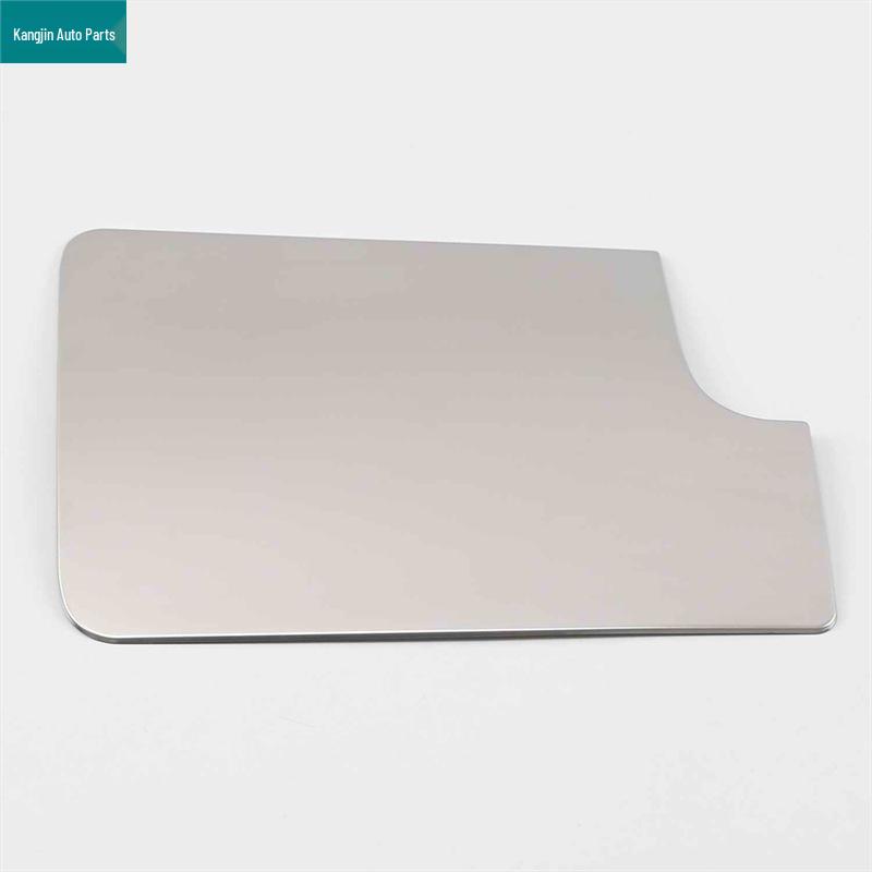 Silver Stainless Steel Interior Rear Anti-Kick Frame for Volkswagen T-Cross 2018 Model