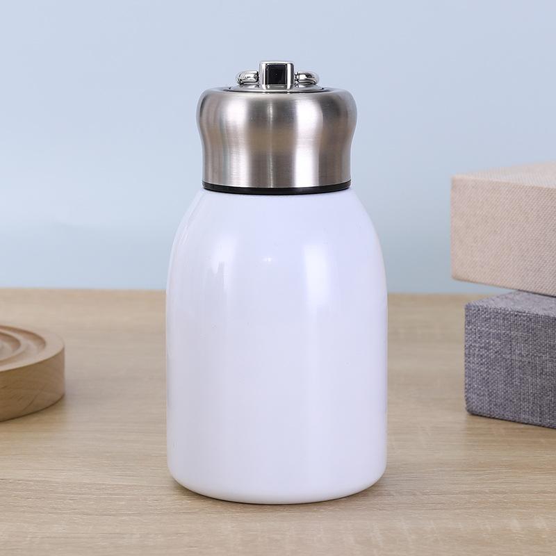Mini 316 Stainless Steel Small Pangding Thermos Cup High Value with Carry Ring Portable Pocket Cup Outdoor Vacuum Water Cup