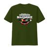 Driving Line 123 Mad Mike Stylisches Auto Print Herren Mittleres T-Shirt vintage Gewaschen streetwear homme Oberteil Für Jeden Tag Tragbar Unisex