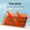 Monocrystalline Solar Power System for Outdoor & Indoor LED Lighting with Battery Charging