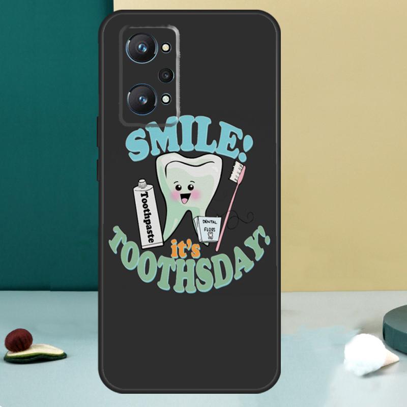 Zahnarzt Zahn Für Realme GT 7 Pro GT 5 6 6T C67 C61 C55 C53 C51 C21Y C25S C75 10 11 12 13 14 Pro Plus Hülle