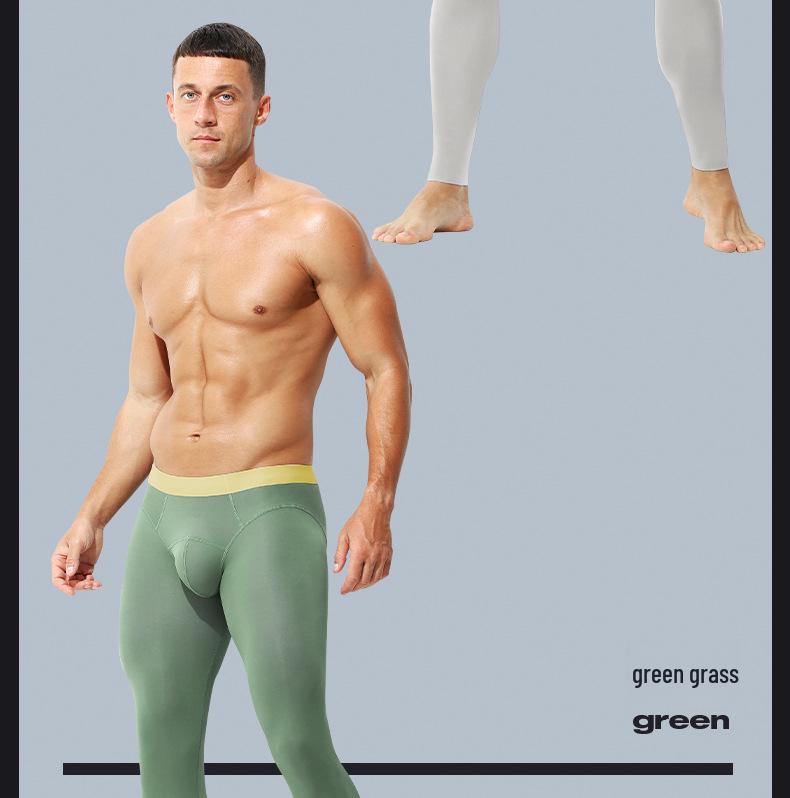 Schmale Baumwollstrumpfhose für Herren im Herbst & Winter - warme, dünne, jugendliche Leggings