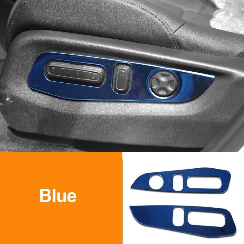 For Honda CR-V crv 2017 2018    2022 Car Seat Adjustment Switch Knob Panel Trim Covers Interior Moulding Accessories