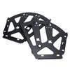 Shoes Cabinet Hinge Cold Rolled Steel 3-Layers Shoe Drawer Flip Rack Accessory Black