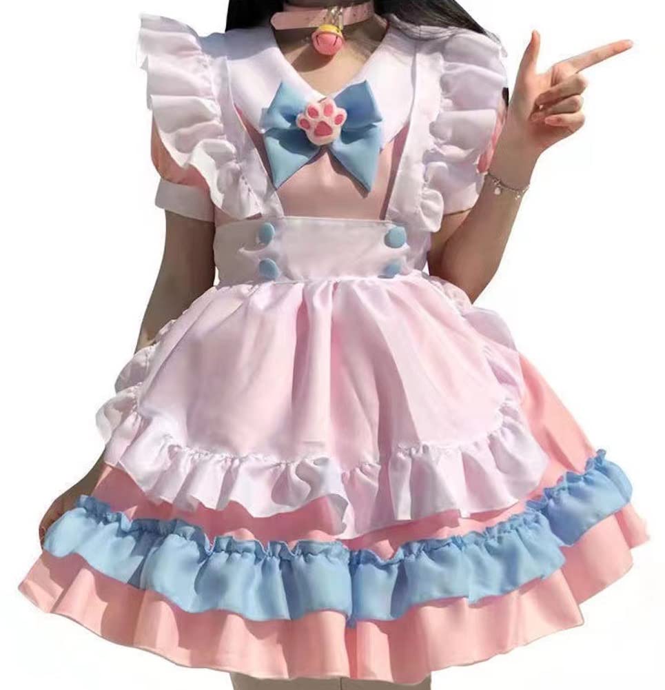 

ТОВАРЫ Костюм горничной классический большого размера с рукавом [TOKYO MARKET] [PureAribon] (4XL, C/Короткий Мульти)