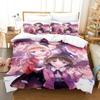 Anime Saekano How to Raise a Boring Girlfriend Bedding Set Duvet Cover Sheet Printed Bed Set Pillowcase Bed Comforter Bedroom
