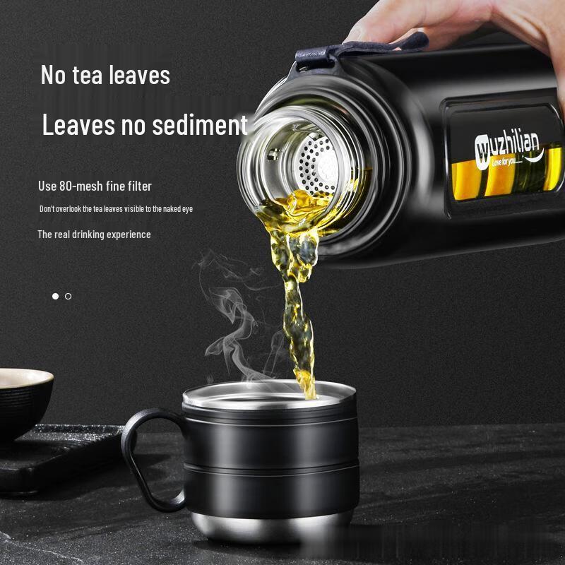 Shangqi Double-Layer Glass Water Bottle