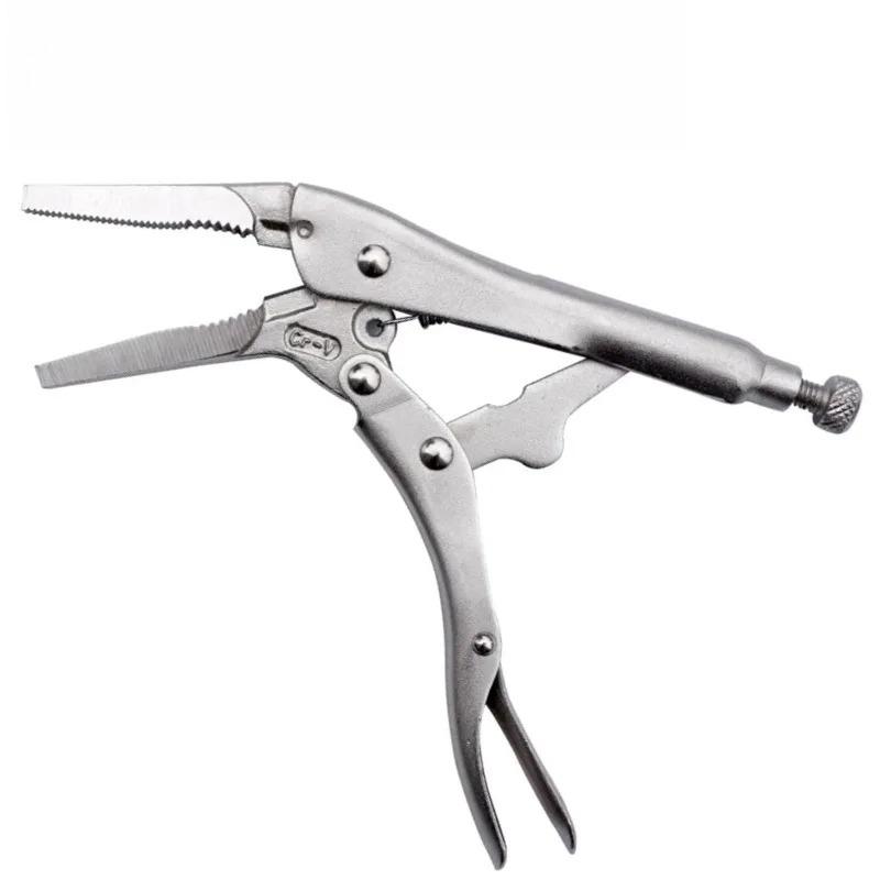 9.5 Inch Long Nose Locking Pliers Toughbuilt Multitool Labor-saving Pliers Welding Clamp Suitable for Car Maintenance Hand Tools