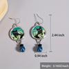 Elegant Vintage Black Cat Patterned Imitation Pearl Pendant Earrings for Women's  Daily Party Pendant Jewelry Accessories