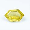Perfect Yellow Sapphire Fancy Cut 9.70 Ct Natural Loose Gemstone CERTIFIED