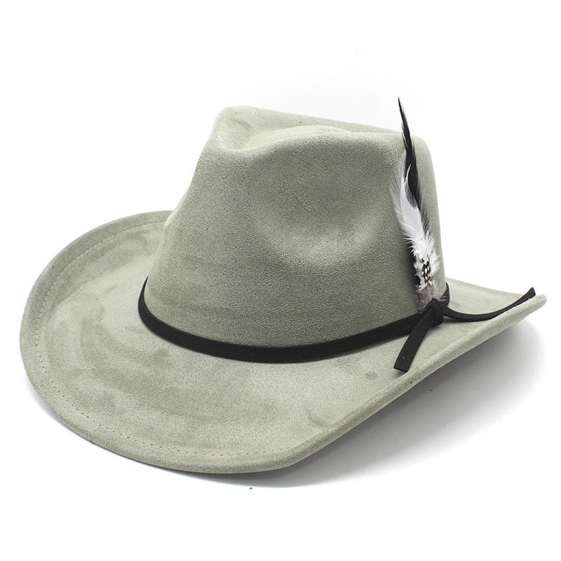 Style Felt Hat With Embroidered Tapestry And Wide Brim For Men And Women