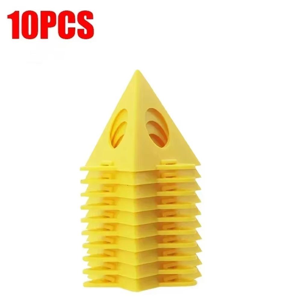 Mini Cone Painting Stands, 11-11 PCS Pyramid Canvas Support Holders, Tools for Painters & Woodworking Projects