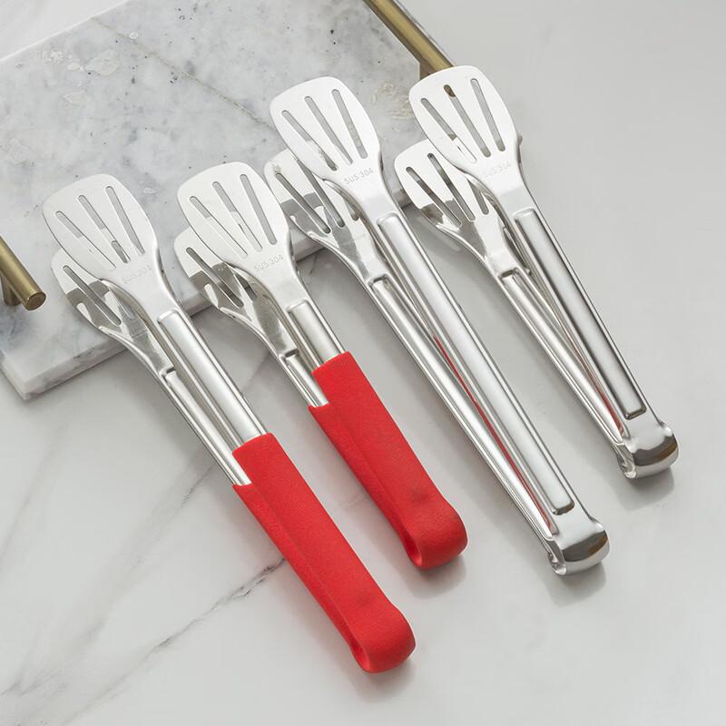 JingZhiFeng Stainless Steel Food Tongs