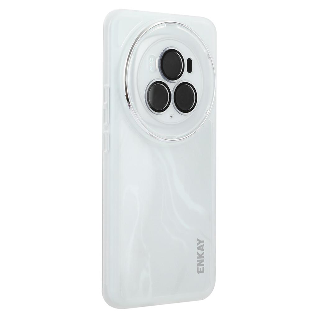 ENKAY HAT PRINCE For Honor Magic6 Pro 5G Case Matte TPU Phone Cover with Lens Film