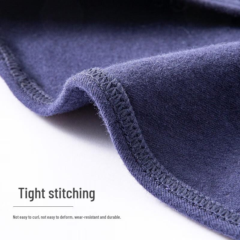 Langsha Men's 7A Antibacterial Cotton Briefs (4-Pack)