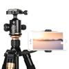 Lightweight Q999 Aluminum-Magnesium Alloy Folding DSLR Tripod - Portable & Stable for Shooting