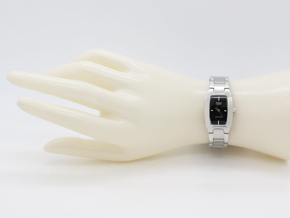Casio LTP-1165A-1C Analog Quartz Watch Silver Black