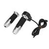 1 Pair set Twist Throttle Grip Handlebar Electric Vehicle Accessories 12V‑99V ( No Display of Three Speed)Silver