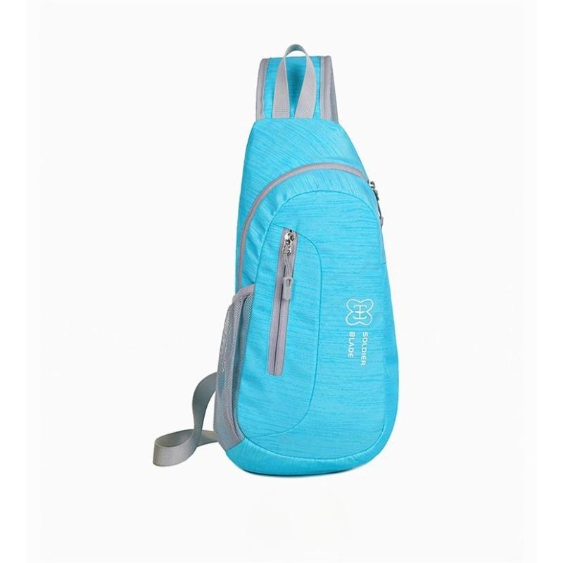 Bolso de Hombro Deportivo para Hombre y Mujer Multifuncional Mini Petaca Exterior Bolso Pequeño de Pecho Ocio Viaje Bandolera Bolso de Pecho