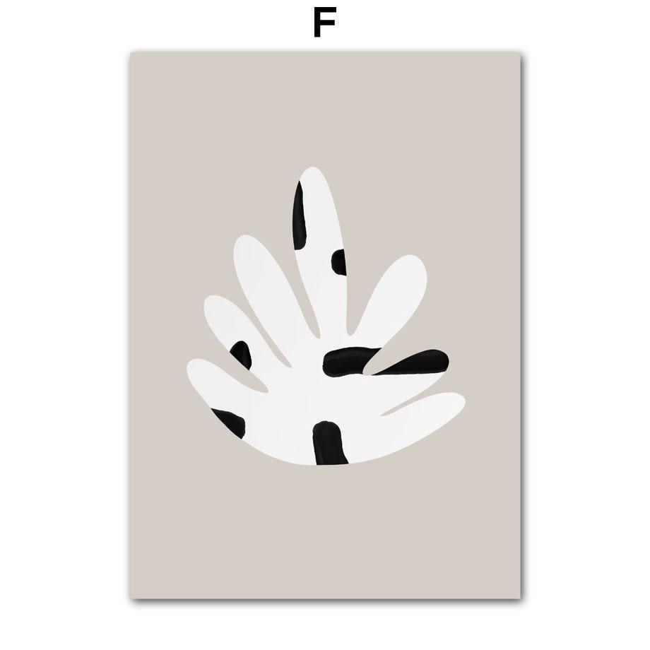 Nástěnná malba na plátně Čárová malba Obličej Tělo Černá Bílá Blok Abstraktní severské plakáty a tisky Nástěnné obrazy pro výzdobu obývacího pokoje