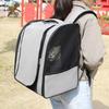Cat Carrier Backpacks Expandable Cat Backpack With Shade Cover, Breathable Mesh Pet Carrier Backpack Bag For Travel Hiking Camping