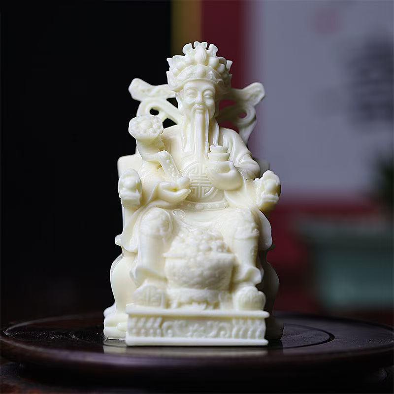 

Юаньбао Жуи Бог богатства маленькая статуэтка Китайские привлекающие богатство и отводящие зло украшения для дома, комнаты, офиса, статуэтка