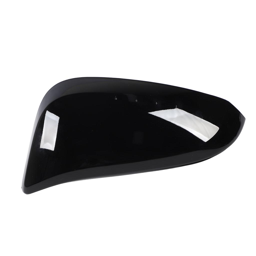 Side View Mirror Housing Cover Black Rear View Wing Mirror Cap Weather Resistant Replacement Mirror Cover Left