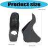 Road Bike Control Sleeves, Black Replacement Pair for Listed Models, Protective Contact Layer for Daily Cycling Use and Brake Handle Area Coverage