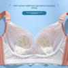 Noua lenjerie de corp fără bureți de mărime mare Sânii mari arată urechi mici de iepure ultra-subțiri, adunare fără cusături și sutien anti-lăsare