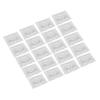 20PCS Nail Art Display Cards Finished Fake Nails Photo Tool for DIY Design Learner Professionals