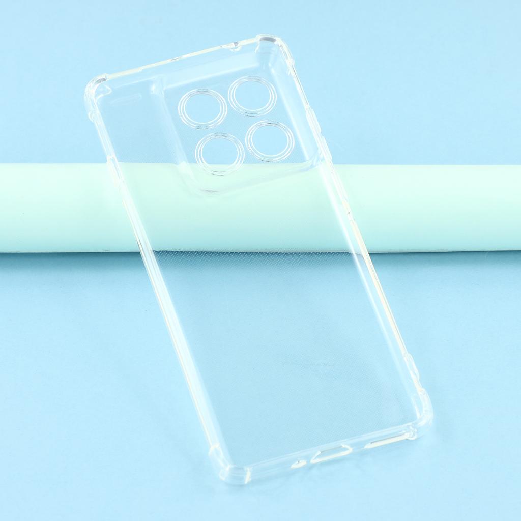 For Motorola Edge 60 Pro 5G Phone Case Reinforced Four Corner Anti-Drop Clear TPU Cover