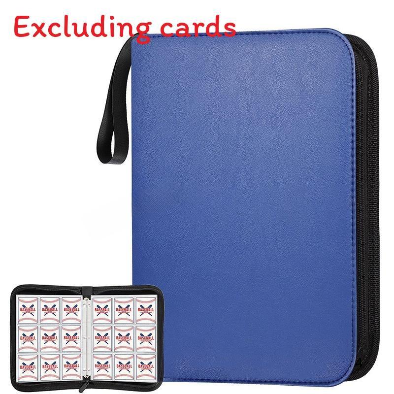 Nine Multi Color Grids Card Binder Holder Collection Book Loose Leaf Collectors