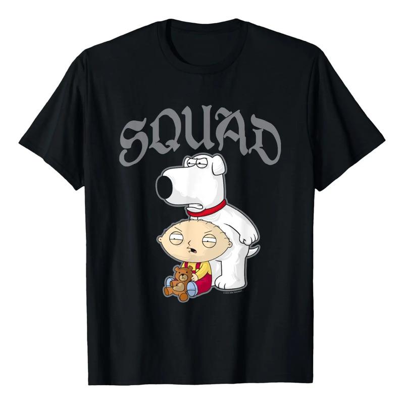 Camiseta Family Guy Brian & Stewie Griffin Squad Goals S