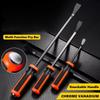 Steel Long Pry Bar 8/12 Inch Car Strike Retainer Tire Crowbar  Screwdriver Nail Puller Tools