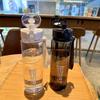 400ml/560ml Water Bottle Leakproof Sports Water Bottle Portable Drinking Cup BPA-Free with Capacity Marking for School Office