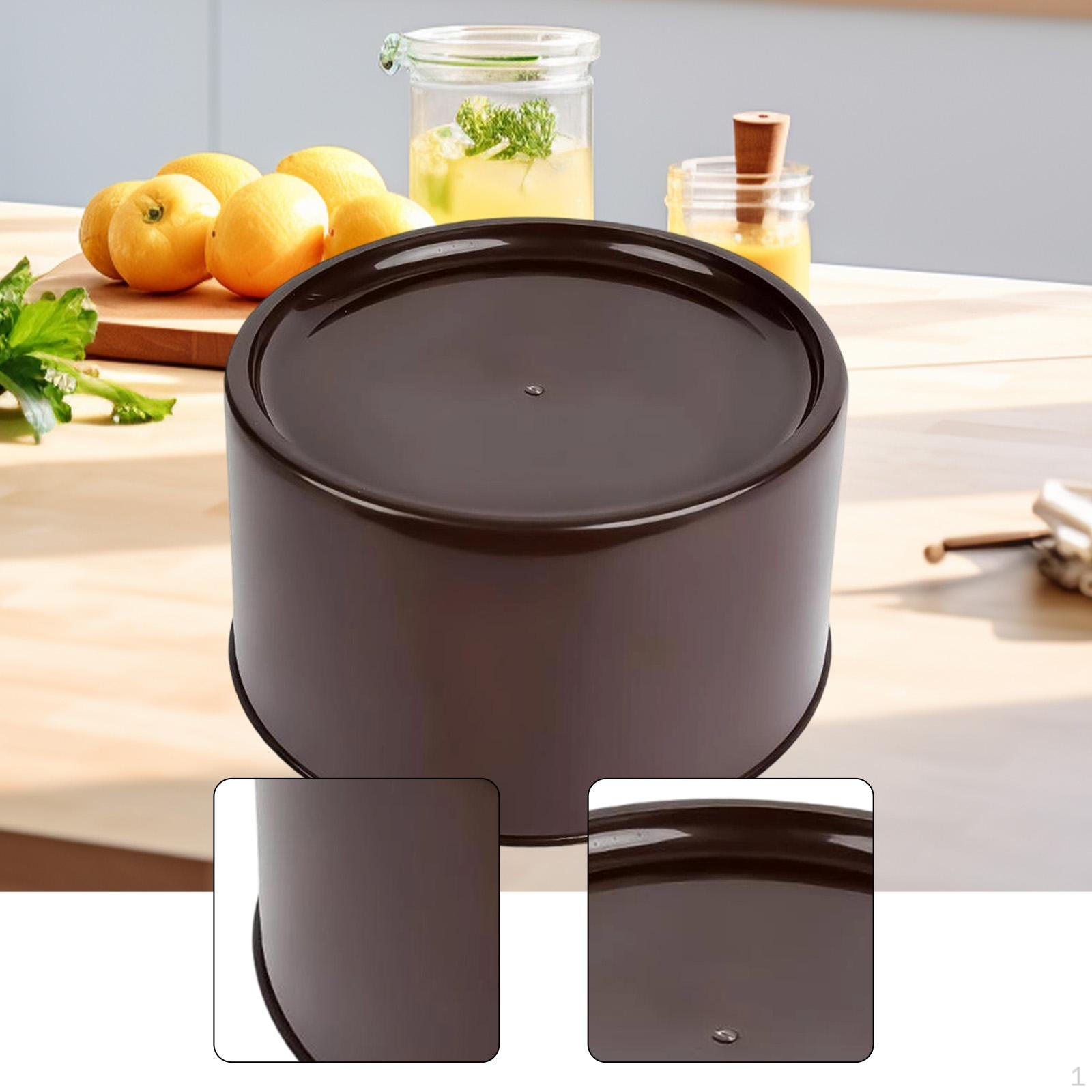 

Base for Beverage Dispenser, Replacement Container, Spill Protection, Versatile Accessory коричневый