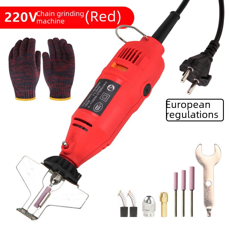 Electric Chain Grinder & Saw - Meets European, American, British, and Australian Standards