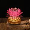Colorful Lotus Lamp Vibrant Color Battery-Operated Creative Shape Flicker Free Realistic Looking Compact