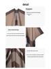 Stylish Striped Double-Sided Scarf Shawl: European & American Fashion Cape Women's Warm Outerwear Cardigan