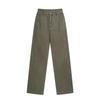 American Retro Trendy Brand Coarse Twill Tooling Casual Pants for Men, Solid Color Loose Wide-leg Drape Straight Trousers for Men
