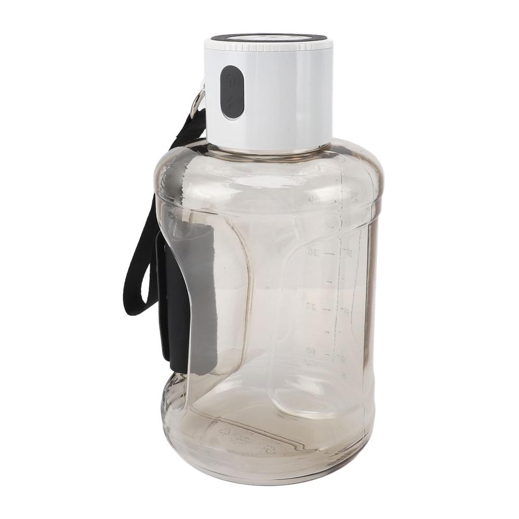 Wasserflasche mit Wasserstoffanreicherung 1,5 l Fassungsvermögen 1200 mAh Akku Sport-Wasserflasche für Fitnessstudio, Schule, Reisen