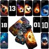 Soccer Number Football Silicone Cover for Samsung Galaxy S10 Lite S8 S9 Plus A33 A34 A31 70 A71 A72 Note 20 9 8 Coque Phone Case