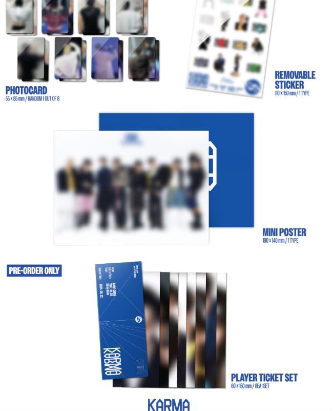 Stray Kids - 4th Album [KARMA] Korean Edition (CEREMONY VER.)