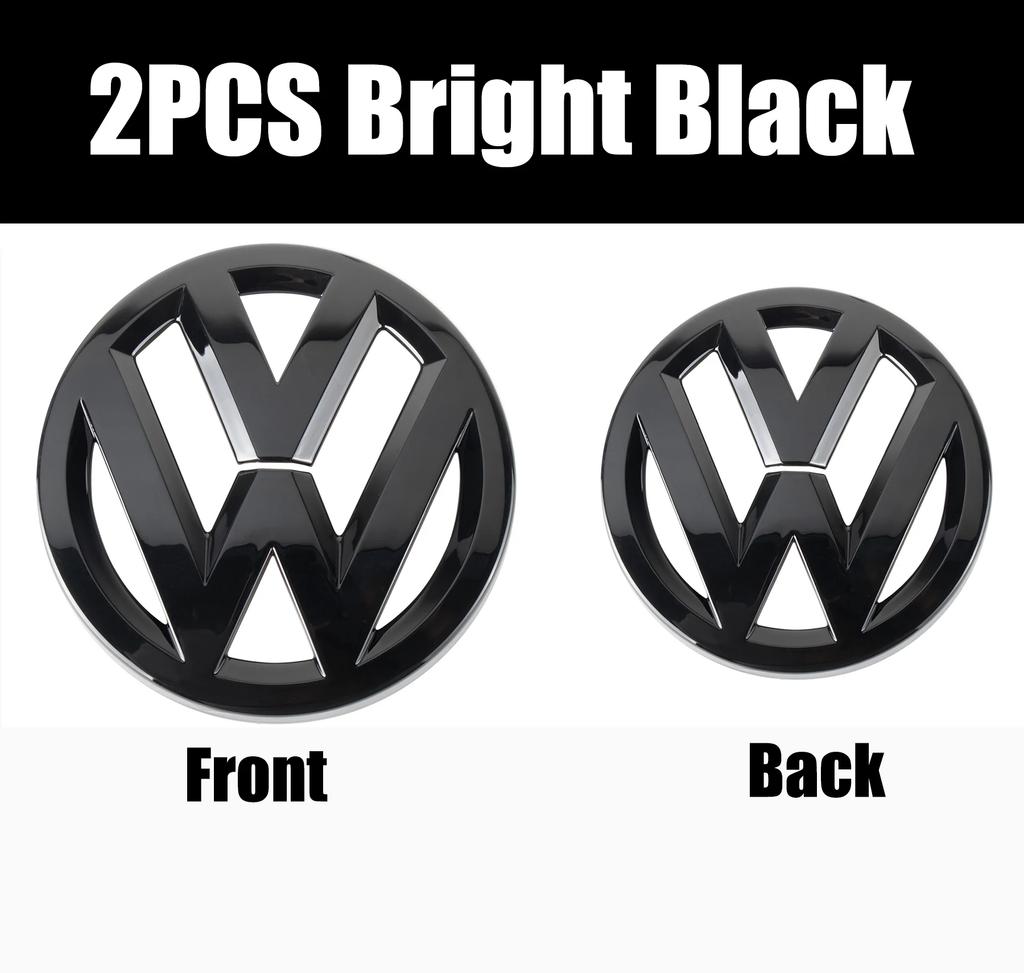 Pentru VW VOLKSWAGEN Mașină Nouă Grilă Radiator Față Insignă Capac Portbagaj Spate Autocolant Pentru VW GTI Polo Golf MK6 MK7 MK8 Passat Tigua