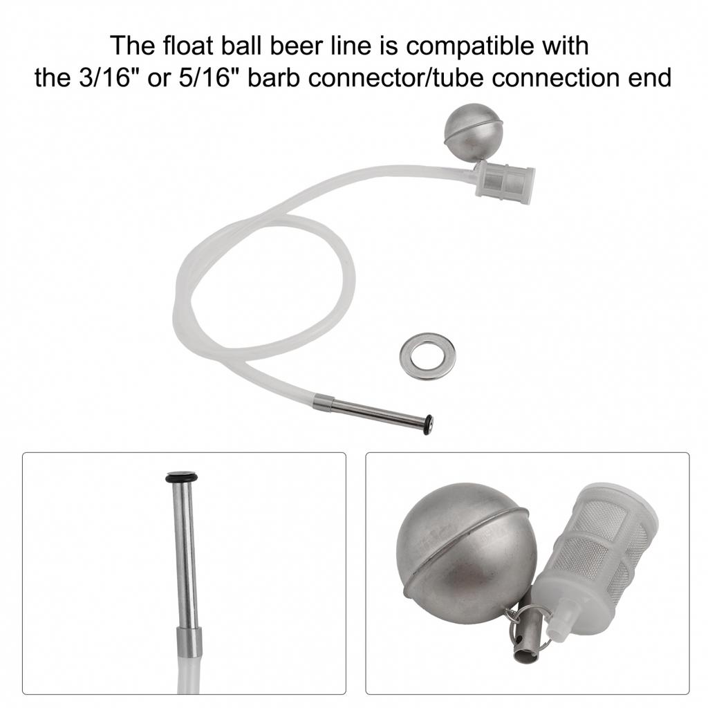 For Liquid Filter Beer Cleaner Filter Ball Lock With Filter Beer Keg