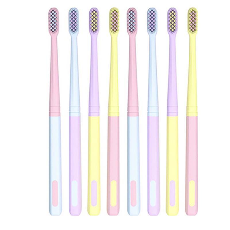 Bristles Toothbrush Soft Bristles Household Small Head Ultra-Fine Soft Women Men Adult Couples