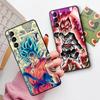 Anime Case for Samsung Galaxy S20 FE S9 S21 S10 S22 Ultra 5G S21 Plus S7 S10e S8 Black Soft Bumper Dragon G-Gokus Cover Funda